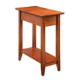 thumbnail image 1 of Convenience Concepts American Heritage Table d'Appoint à Dessus Rabattable, Fini Bois Cerisier, 1 of 5