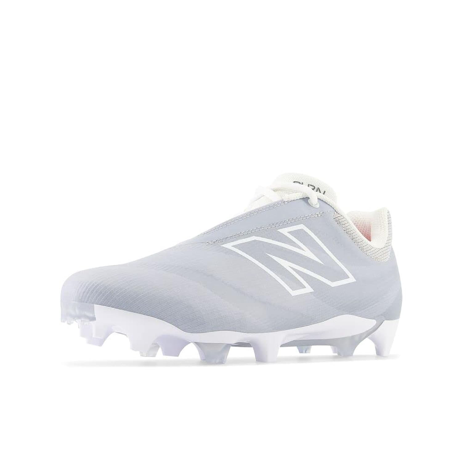 New Balance Unisex BurnX4 Lacrosse Shoe,Artic Grey/Grey,Men 10 / Women 11.5