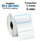 thumbnail image 1 of ROLLO DE ETIQUETAS TÉRMICA SUAJADO 51 MM X 25 MM | SICAR ® SICAR Térmica suajado, 1 of 2