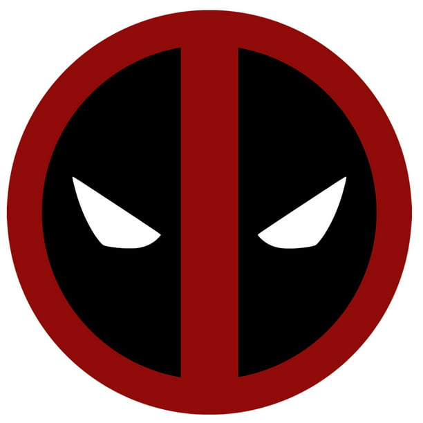 3D Marvel Comics Deadpool Logo Emblem - Walmart.com ...