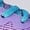 Sky Blue, variant on Full-sole Carbon Plate Running Shoes, Breathable and Shock-absorbing Sneakers