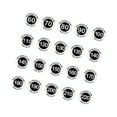 thumbnail image 1 of Almencla 20Pcs Golf Marker Tool Adult Lightweight Wear Resistant Golf Distance Marker white, 1 of 8