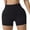 Dark Gray-04, variant on Perfectbot Women's Ribbed Workout Shorts, High Waisted Yoga & Biker Athletic Shorts Leggings