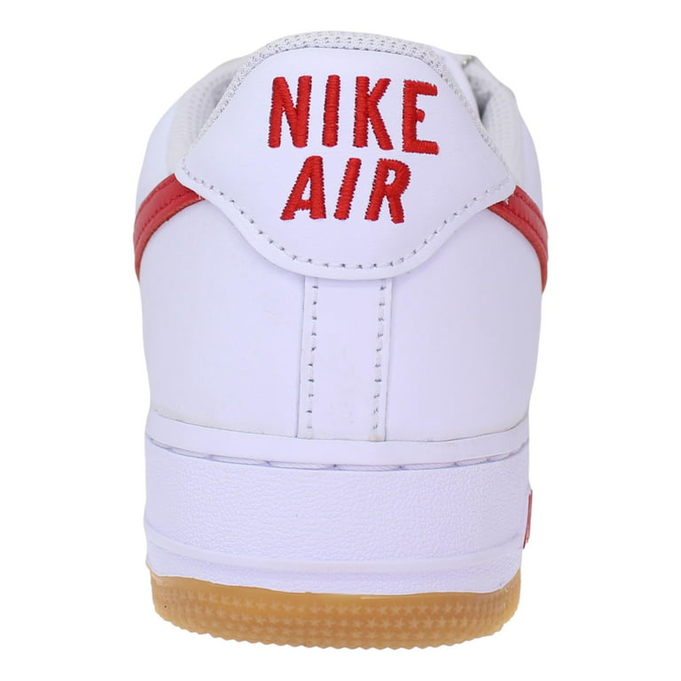 Nike Air Force 1 Low Retro White/University Red DJ3911-102 Men's Size 8  Medium