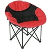 Best Choice Products Folding Lightweight Moon Camping Chair Outdoor Sport - Red