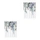 thumbnail image 2 of Cateissary Cortina de baño de poliéster higiénico con cortina de ducha de secado rápido artesanal exquisita LS-015 180x200cm LS-015 180x200cm 2Conjunto, 2 of 6