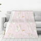 thumbnail image 1 of Balery Rainboe And Rabbit Manta de Felpa Suave y Acogedora – Cobija de Franela Aterciopelada para Cama, Lavable y Cálida para Sofá, Mascotas, Transpirable-40"x30", 1 of 7