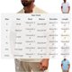 thumbnail image 3 of Camisetas de Bolsillo de Manga Larga para Hombres Cuello de Lino Casual Botón Herramientas Camiseta de Manga Corta Camiseta Chaqueta, Camisetas de Navidad de Manga Larga para Hombre, 3 of 9