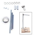 thumbnail image 2 of Pottery Clay Model Stand Bracket, Sculpture Scaffold Metal Doll Support, Rack Craft Holder, 2 of 8