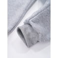 thumbnail image 6 of CHICTRY Kids Boys 2Pcs Tracksuit Sweatsuit Long Sleeve Hooded Pullover Sweatshirt with Sweatpants Jogger Set Pink&Gray 12-13, 6 of 7