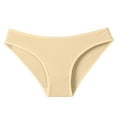 thumbnail image 5 of Ruimatai Women's Low Rise Ribbed Briefs Soft Nylon Stretch Underwear Comfortable Everyday Panties Solid Color, 5 of 9