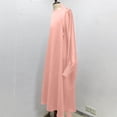 thumbnail image 6 of XUNKUSGA Muslim Girl Dress 6-13Y Classic Full Cover One-Piece Abaya for Kids Loose Batwing Sleeve Islam Dubai Modest Robe Lightweight Comfortable Maxi Dress,Pink, 6 of 8