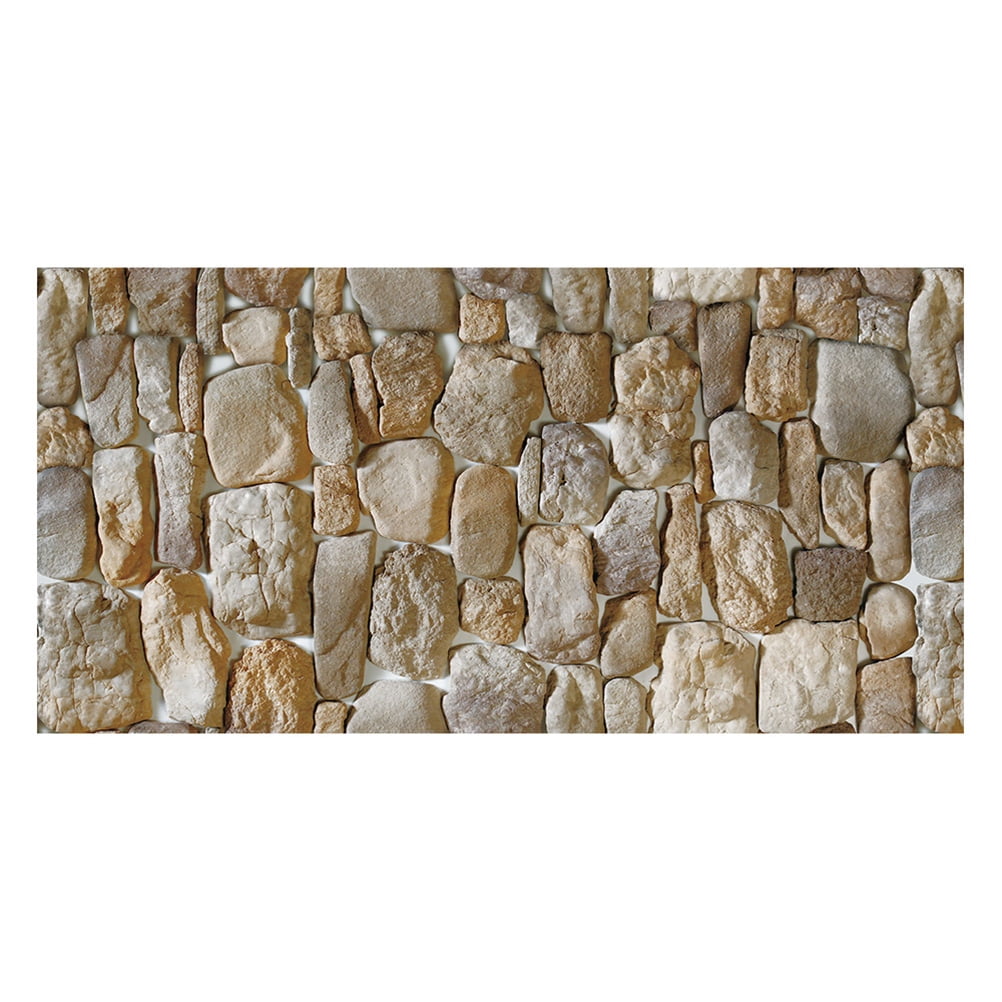 Simulation 3D Brick Pattern Tile Stickers Removable Waterproof NonSlip