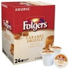 Folgers Gourmet Selections K-Cup Single Cup For Keurig Brewers, Caramel Drizzle, 24 Count