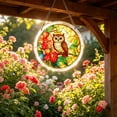 thumbnail image 6 of Guodhu Acrylic Puzzle Sun Catcher Owl Design Window Hanging Rainbow Maker for Home Wall Art Mixed Material 100 Pieces Craft Project(multicolour R), 6 of 7