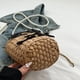 thumbnail image 5 of Bolso Playa Tejido Hombro Cruzado Con Lazo Lindo, 5 of 9