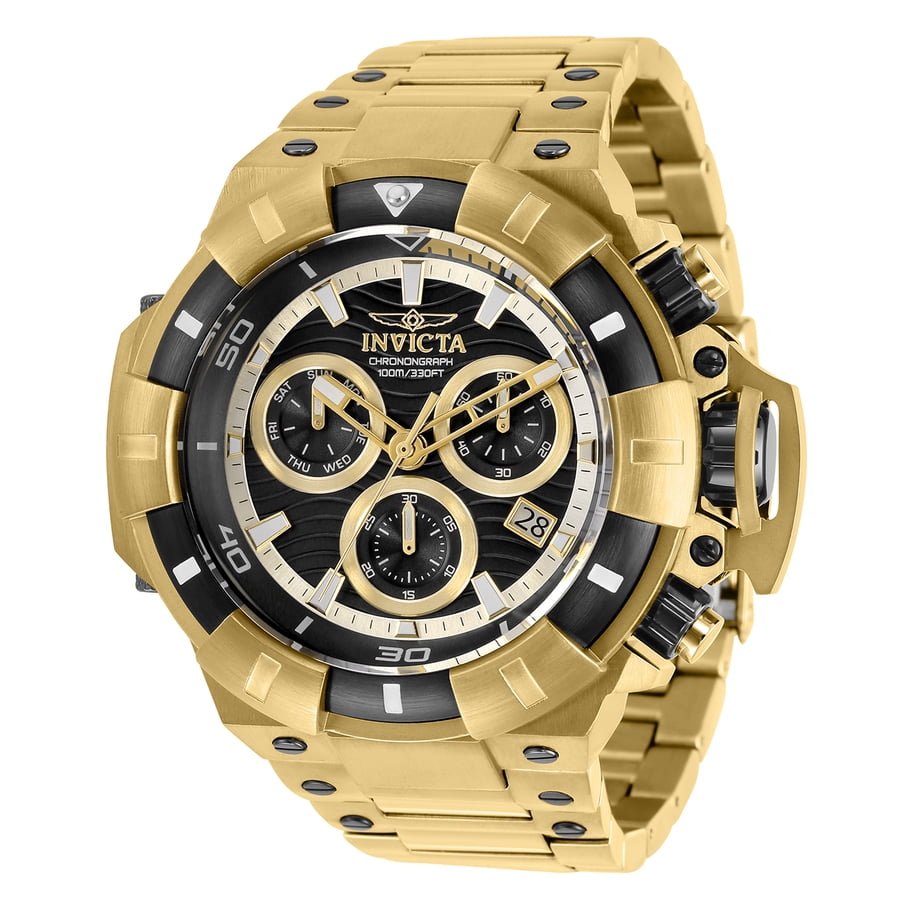 Invicta Reserve Chronograph Quartz Black Dial Men's Watch 27794