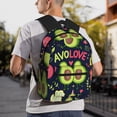 thumbnail image 5 of Yield Avocado Love Print Backpack for Women Men, Lightweight Casual Travel Daypack, Classic Basic College Backpack, Middle School Bag, 5 of 5