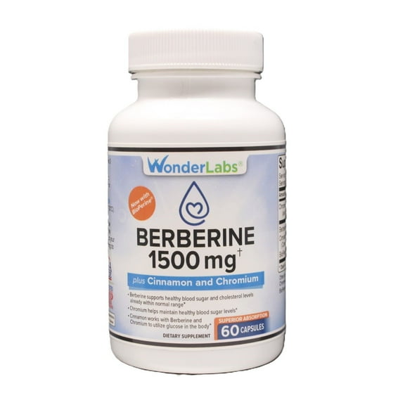 Berberine 500 mg plus Cinnamon and Chromium