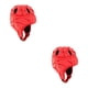 thumbnail image 1 of Yuarrent Rugby Headgear crum Cap Hockey Protect Head Hat Protector Rojo S 2piezas, 1 of 6