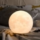 thumbnail image 4 of Lámpara de Luna Grande Giratoria con Impresión 3D, Luz de Luna Colgante, Luces de Noche para Habitación de Niños, Lámpara de Galaxia, Regalo para Niños, Niños y Niñas, 4 of 5