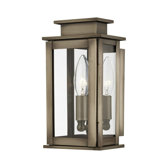 Livex Lighting - Princeton - 1 Light Outdoor Wall Lantern in Traditional Style -