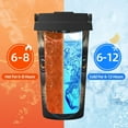 thumbnail image 5 of Logiee Tribal Style Raccoon Print Stainless Steel Coffee Tumbler, Travel Coffee Mug, Insulated Coffee Mug with Lid, Spill Proof Coffee Cup, Portable Thermal Mug, 5 of 8