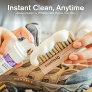 Jason Markk Sneaker Cleaner Quick Clean Kit Foam Cleaner and Delicates Brush, 4 oz, 2 Pc