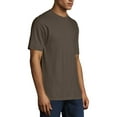 thumbnail image 3 of Hanes Men's and Big Men's Beefy-T Crew Neck Short Sleeve T-Shirt, Up To 6XL, 3 of 6