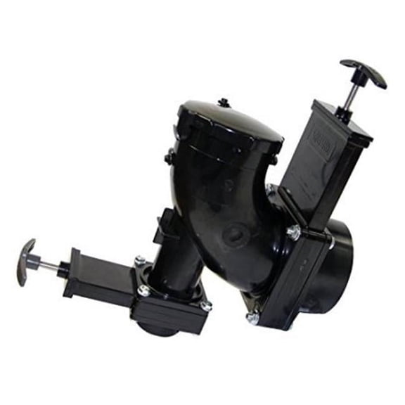 RV Double Rotating Valve with 3 x 1.5 in. Hub x 3 in. Bay & Cap
