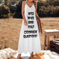 thumbnail image 2 of Archer And Who Are You Comrade Sleeveless Dress Clothing Women's summer dresses, 2 of 6