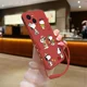 thumbnail image 3 of Funda de silicona con dibujos animados para iPhone, carcasa con correa de mano, para modelos 15, 14, 13, 12, 11 Pro Max, Mini, X, XR, XS MAX, SE20, 8, 7 Plus, 3 of 5