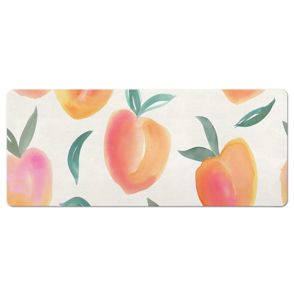 msiwtych Yellow Peach Bathroom Shower Mats