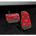 thumbnail image 4 of 2PCS Car Non-Slip Aluminum Alloy Pedal Pads, Anti-rubbing Car Clutch Pedal Kits Suitable for Car SUV ATV, Manual Transmission Brake Pedal Covers, Sports Gas Fuel Petrol Clutch Foot Pedals, 4 of 5