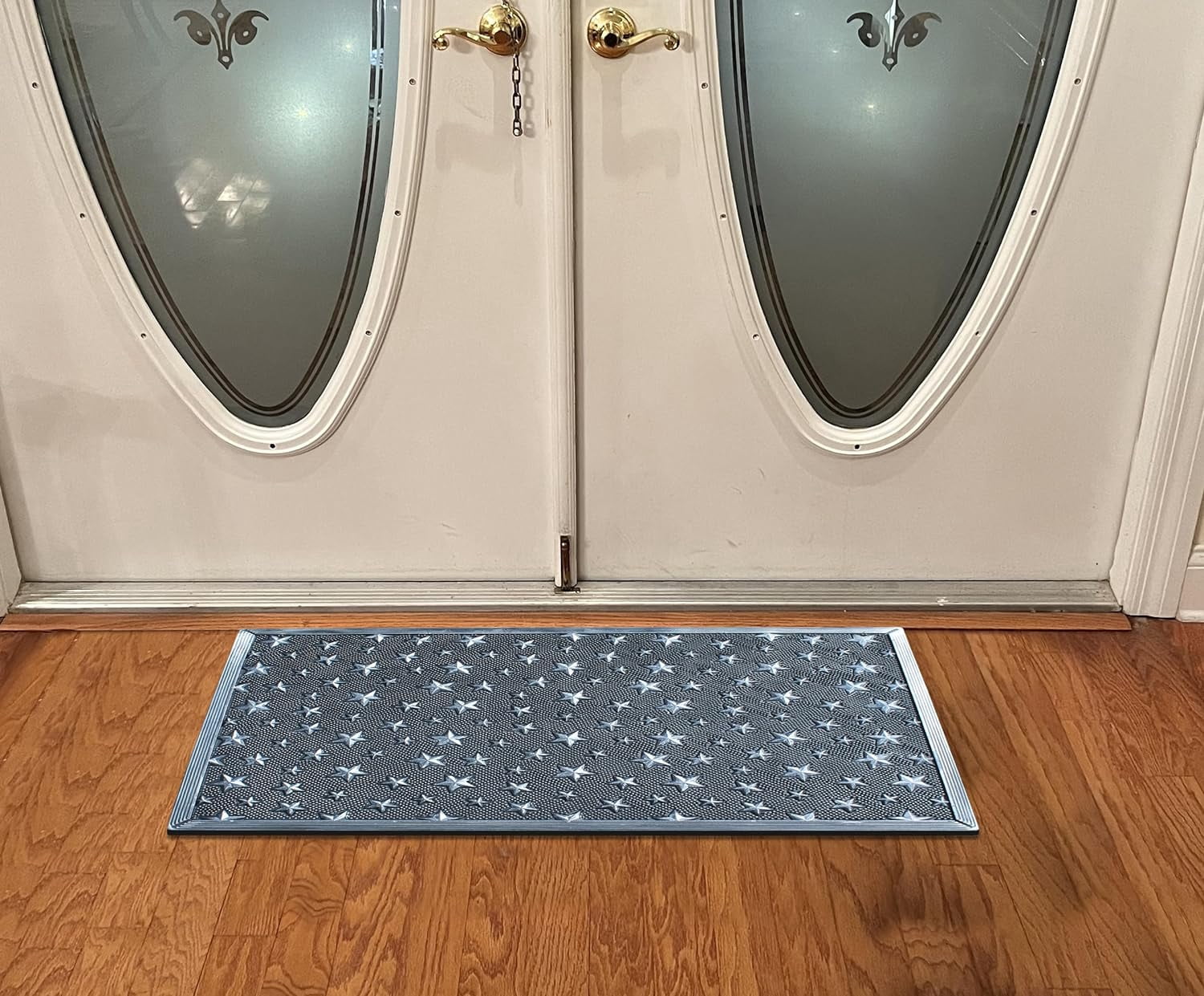 A1HC Good Luck Design Rubber Pin Welcome Door Mats 24"x36" for Outdoor Entrance, Fun Designed Doormat, Welcome Mats for Front Door Non-Slip Backing Rubber Doormat for Indoor Outdoor Use