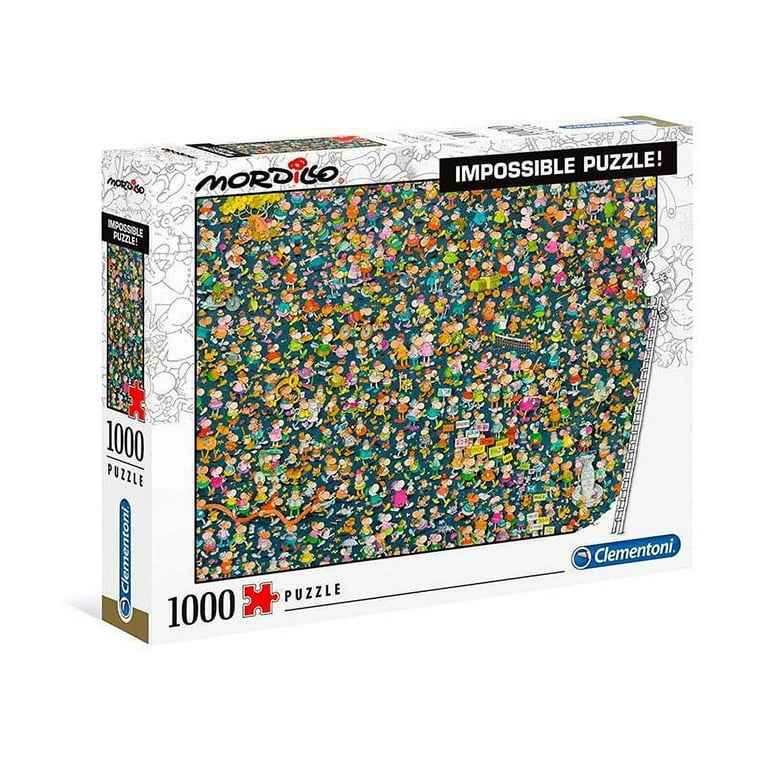 Clementoni - 39550  Mordillo: The Impossible - 1000 PC Puzzle 