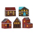 thumbnail image 1 of Juego de adornos de resina en miniatura para casas de jardín, 5 piezas, coloridos, 1 of 1