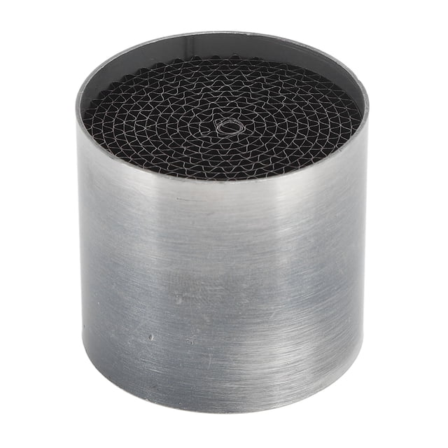 TKSE Catalizador De Tubo De Escape De Motocicleta, Catalizador De Silenciador De Escape Medio Delantero De Acero Inoxidable Universal Para Moto(53 * 50mm)