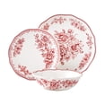 thumbnail image 6 of The Pioneer Woman Agatha 12-Piece Stoneware Dinnerware Set, Red, 6 of 12