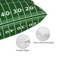 thumbnail image 3 of Kdxio Cotton Pillow Cases 20"x30" Pillowcases,Soft and Breathable Bedroom Pillow Cases-American Football Field1-No Pillow Core, 3 of 5