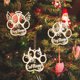 thumbnail image 1 of ¡Oferta del Día!, Nuevos adornos navideños con forma de pata: colgante decorativo con forma de perro, gato y nieve para amantes de las mascotas Akmoler, 1 of 8