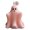 PINK B, variant on Ghost Shaped Scented Candle Figurine Spooky Cute Decor For Party Table Home Desk Gift 3 Styles