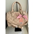thumbnail image 5 of Juicy Couture Quilted Satchel Handbag, Lightstone Beige, 5 of 6