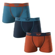Boxer Medio Nino Algodon Pack 3 C6 Talla 12 Top Lider.cl