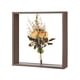 thumbnail image 1 of Marco de Flores Secas Uxcell, Marco de Sombra de Madera de 10 x 10 Pulgadas, Marco de Imagen de Acrílico Doble [Café], 1 of 1