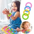 thumbnail image 2 of JNHKLASR Silicone Stretchy Toy Set,4PCS,Hand Ring with Threaded Design,Sensory Toys for Kids,Accessories,Gift,Party, 2 of 8