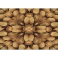 thumbnail image 1 of Ahgly Company Machine Washable Indoor Rectangle Transitional Saddle Brown Area Rugs, 2' x 5', 1 of 7