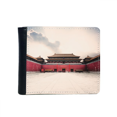 thumbnail image 1 of Sky Red The Imperial  China Flip Bifold Faux Leather Wallet  Multi-Function Card Purse, 1 of 4