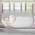 Yanerim Pop Up Mosquito Net Tent Bed Portable Folding Fly Net Tent Lightweight Maximum
