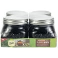 thumbnail image 1 of Ball(R) Wide Mouth Canning Jars 4/Pkg-Pint Elite Color Series Amber, 16Oz, 1 of 2